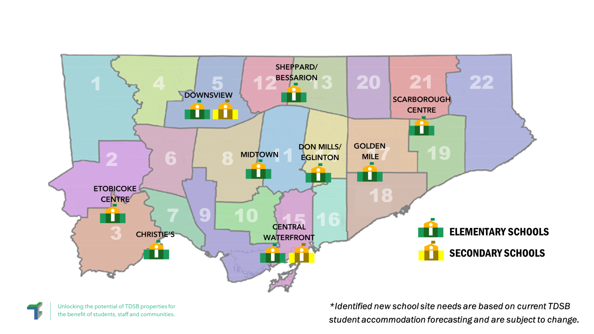 Toronto Lands Corporation New Schools Planning Toronto Lands