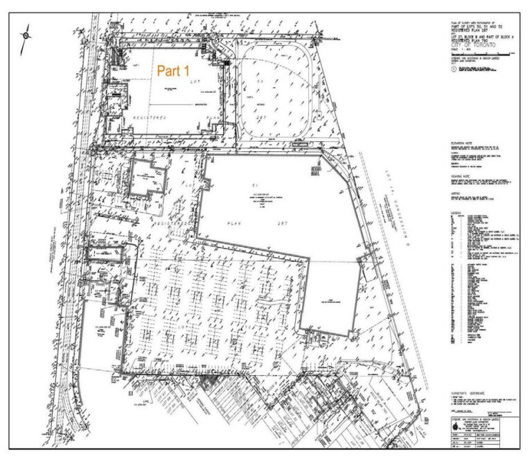 Toronto Lands Corporation School site located at 1515 Bloor Street